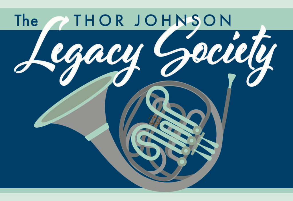 Thor Johnson Legacy Society Banner